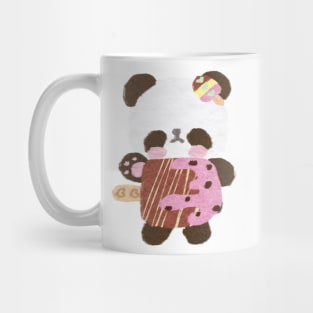 Aisubada-chan the Chocolate Ice Bar Popsicle Panda Mug